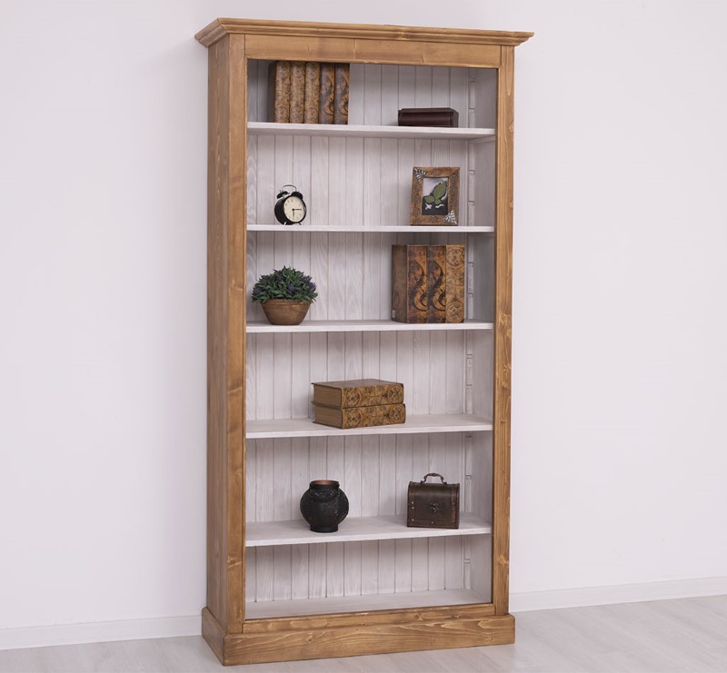 bibliotheque-ouverte-cinq-etageres-largeur-110cm-pin-massif-personnalisable-lokimob-LM118-C001-cire-brun-BP080-1