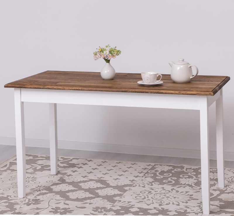 table-de-cuisine-largeur-140x70cm-pin-massif-personnalisable-lokimob-LM659-140-plateau-chene-TopBP064-L004-2