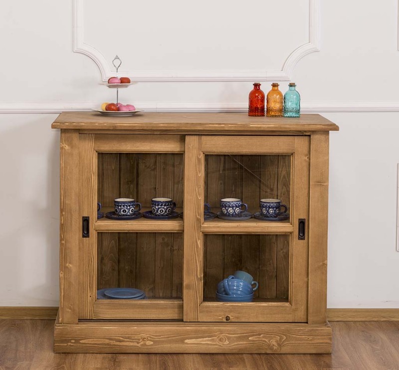 vitrine-basse-portes-coulissantes-largeur-106cm-pin-massif-personnalisable-lokimob-LM595BAS-C001-1