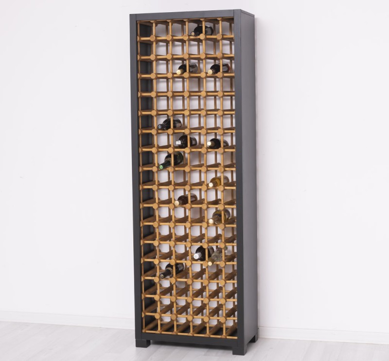 casier-à-vin-102-bouteilles-pin-massif-noir-et-bois-ciré-double-couleurs-lokimob-LM736-L003-C002