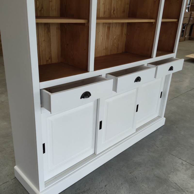 WEECO Étagère de Bar Murale en Bois avec Éclairage LED – Minibar