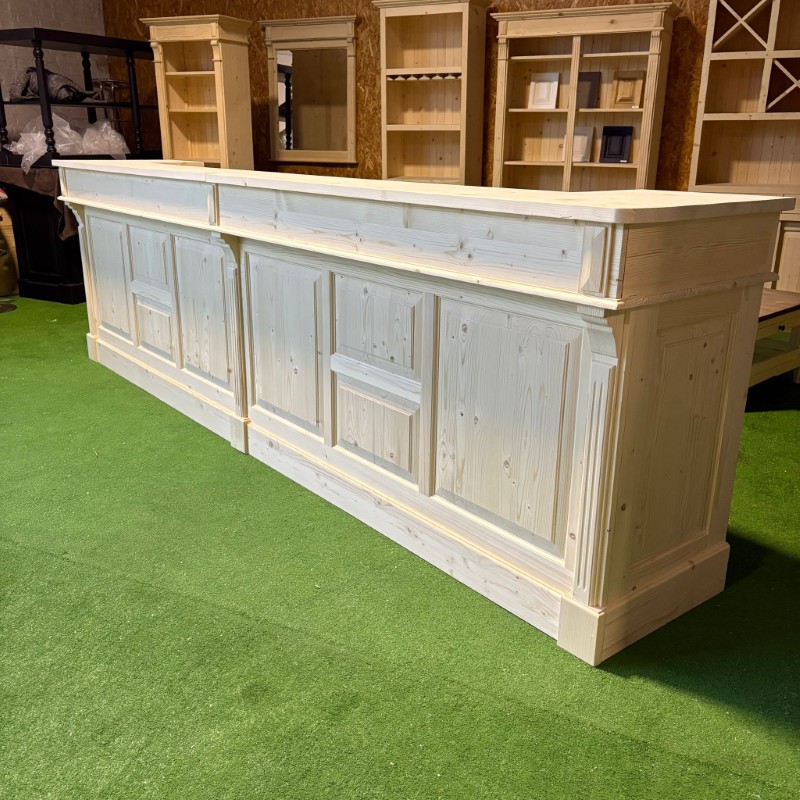 Comptoir polyvalent pour bar, boutique ou cuisine 360 cm lokimob CORK_L0
