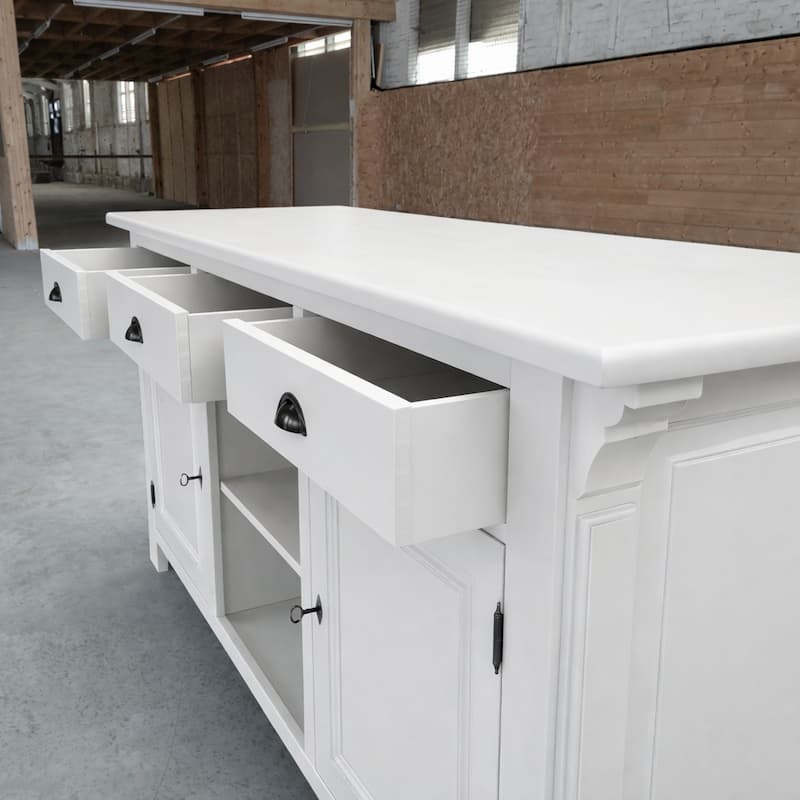 Plan de travail large pour boutique 190 cm lokimob COVENTRY_L004
