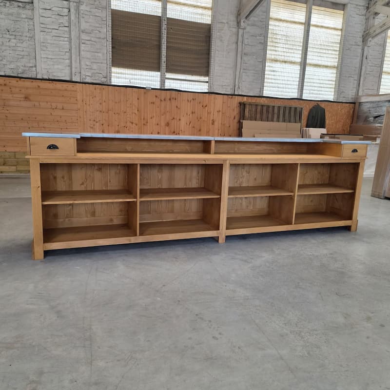 Comptoir service professionnel 360 cm lokimob