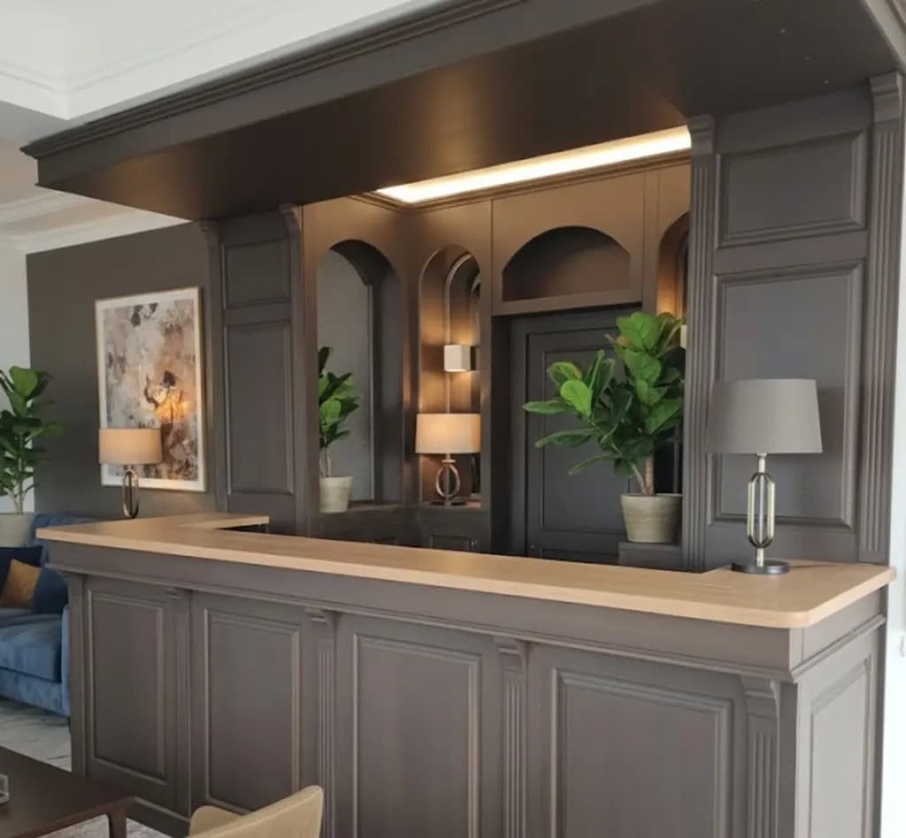 Ensemble de bar « Arcade » en chêne classique – SPEC21241 – Coloris V058-OAK